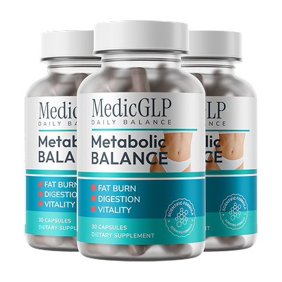 MedicGLP 90-day package with three bottles